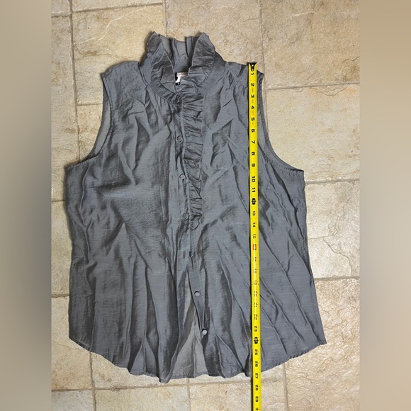 Cabi Sheer Ruffle Tank – Whimsigoth Fairy Festival L - Picture 9 of 9